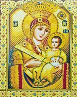 Набор для создания алмазной мозаики Вифлеемская икона Богородицы /HCM202