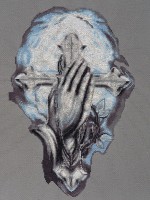 Набор для вышивания Икона Молитва о благе /1197