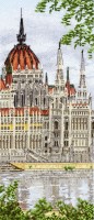 Набор для вышивания Венгерский парламент (Hungarian Parliament Building) /PCE-810