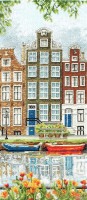 Набор для вышивания Амстердам. Уличная сцена (Anchor Amsterdam Street Scene) /PCE-814