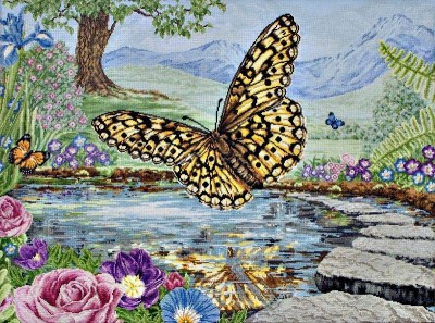 Набор для вышивания 3D Бабочки (3D Butterfly)