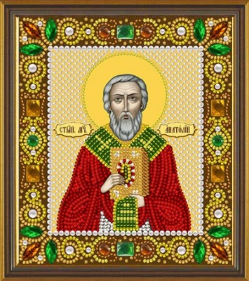 Набор для вышивания Икона Свт. Анатолий Патриарх Константинопольский