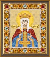 Набор для вышивания Икона Св. Мц. Царица Александра Римская
