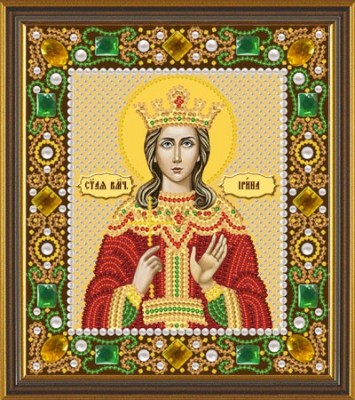 Набор для вышивания Икона Св. Вмц. Ирина Македонская