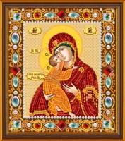 Набор для вышивания бисером Икона Богородица Владимирская