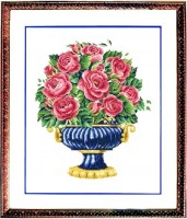 Набор для вышивки крестом Красивые розы (A glorius rose)