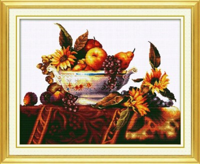 Набор для вышивки крестом Натюрморт (Classic fruit vessel)