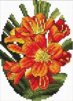 Набор для вышивки крестом Лилия (Kaffir Lily) /120420