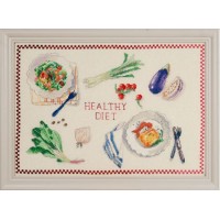 Набор для вышивания крестом Здоровая диета (Healthy Diet)