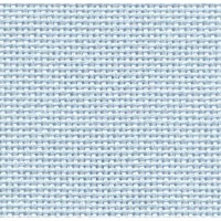 Ткань для вышивания равномерного переплетения Lugana 25 ct. Пастельно-голубого цвета (Pastel Blue, Little Boy Blue) 48х68 см.