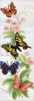 Набор для вышивания Бабочки и цветы /M146