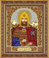 Набор для вышивания бисером Икона Св. Александр Невский