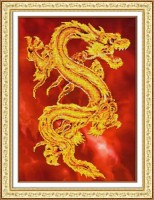 Набор для вышивания бисером Восточный дракон /Б1457