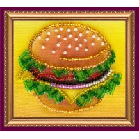 Набор для вышивания бисером Магнит Бутербродик