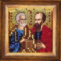 Набор для вышивания бисером Святые Апостолы Петр и Павел /081-ПМИ