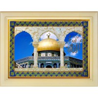 Набор для вышивания бисером Купол скалы. Мечеть Куббат ас-Сахрав в Иерусалиме /101РВМ