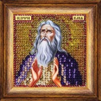 Набор для вышивания бисером Икона Святой Пророк Илия /129-ПМИ
