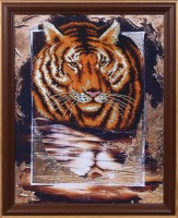 Набор для вышивания бисером Тигр