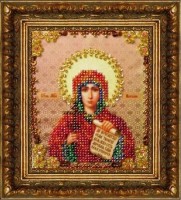 Набор для вышивания бисером на авторской канве Икона Святая Мученица Наталия