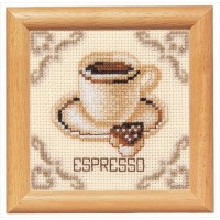 Набор для вышивания Кофе Эспрессо /PN-0011673 (2002-45-316)