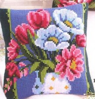 Набор для вышивания подушки Ваза для цветов /PN-0008777 (1200-979)