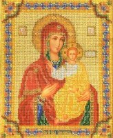 Набор для вышивания бисером Икона Смоленская Богородица `Одигитрия` /В-163