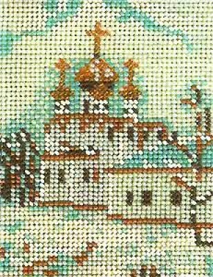 Набор для вышивания бисером Москва. Смоленский собор.