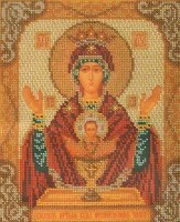 Набор для вышивания бисером Икона Богородица Неупиваемая Чаша /В-165