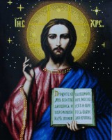 Набор для создания алмазной мозаики Иисус Христос /HCM186