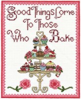 Набор для вышивания Выпечка (Good Things Come To Those Who Bake) /BK-1432