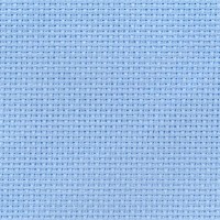 Канва для вышивания Aida 14 Татьяна голубого цвета /К02-Blue