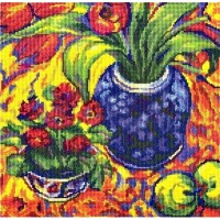 Набор для вышивания Цветы и фрукты /M496