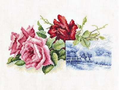 Набор для вышивания Миниатюра с розами