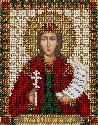 Набор для вышивания Икона Святой мученицы Пелагии Тарсийской