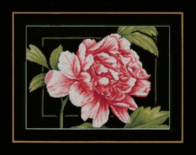 Набор для вышивания Роза (Pink Rose) канва