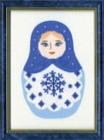 Набор для вышивания бисером Снежинка (Snowflake), Бисерная россыпь