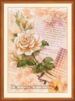 Набор для вышивания Письма о любви, Роза /PT-0035