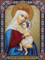 Набор для вышивания бисером Икона Божией Матери Отчаявшихся Единая Надежда /ЦМ-1704