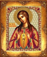 Набор для вышивания бисером Икона Богородица в Родах Помощница /230