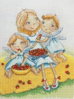 Набор для вышивания Ангелочки, по рисунку Э. Эллис