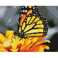 Набор для изготовления картины в алмазной технике (алмазная мозаика) Бабочка