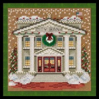 Набор для вышивания Рождественская деревня (City Bank) /MH14-5302