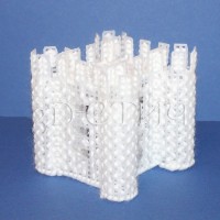 Набор для вышивания 3D-СТИЧ на пластиковой канве Ледовый замок