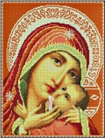 Схема для вышивания крестом Икона Богородица Касперовская /ДМС-4004