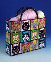 Набор для вышивания сумка Кошечки (Cat Tote Bag)
