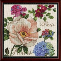 Набор для вышивания Парижские цветы (Paris Fleurs)