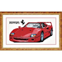 Набор для создания картины с алмазными стразами Ferrari /ZKT003