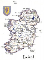 Набор для вышивания Ирландия (Ireland) на ткани /131-MIR