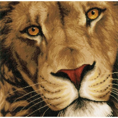 Набор для вышивания Царь зверей (King of Animals) на канве
