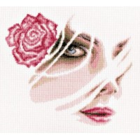 Набор для вышивания Коралловая роза (Coral rose)